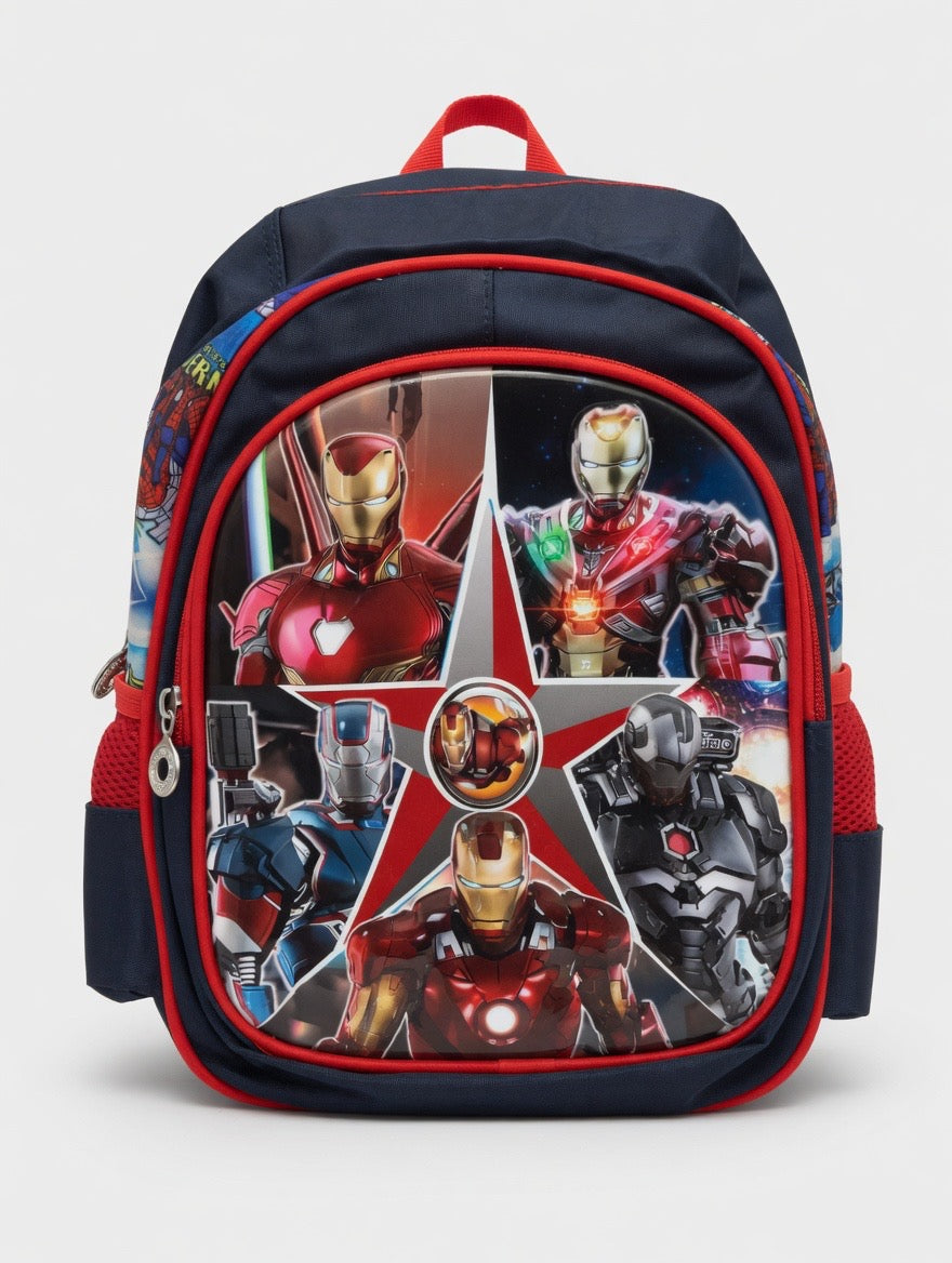 School Bag - Iron Man design