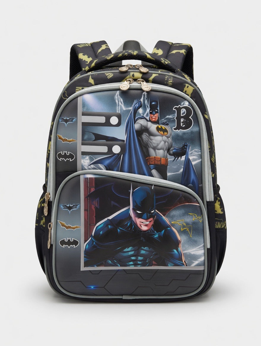 School Bag - BatMan Design