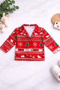 Christmas themed unisex sweater - Classic cardigan casual design