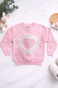 Pink unisex sweater - Classic casual design