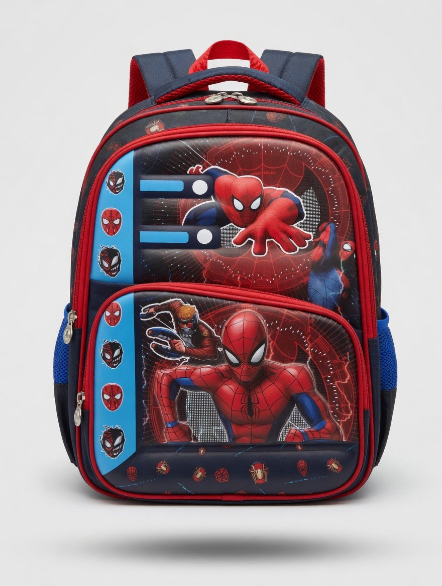 School Bag - SpiderMan (Black Type)
