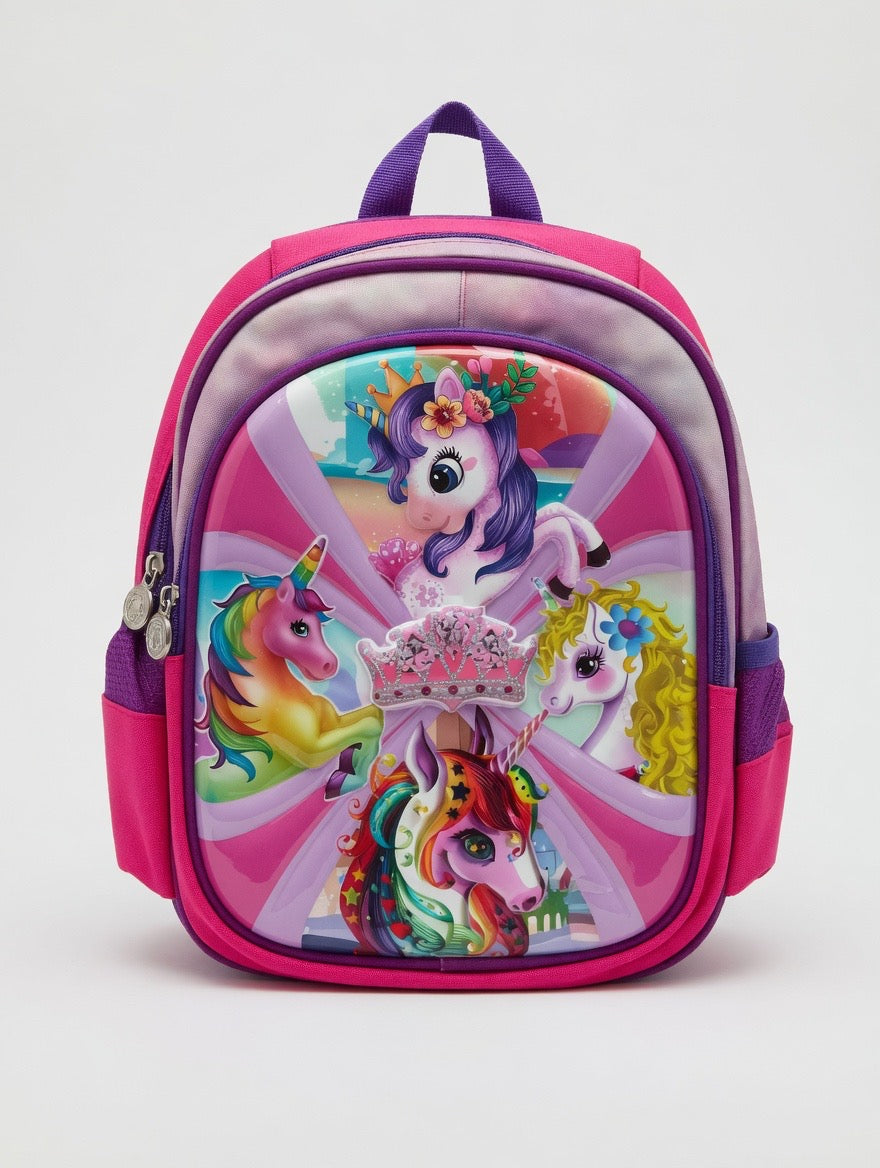 School Bag - 'Four Pony' design