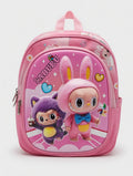School Bag - Labubu Pink Design