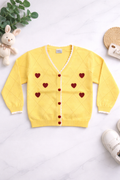 Yellow unisex sweater - Classic casual design