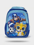 School Bag - Captain America with Yellow cub design