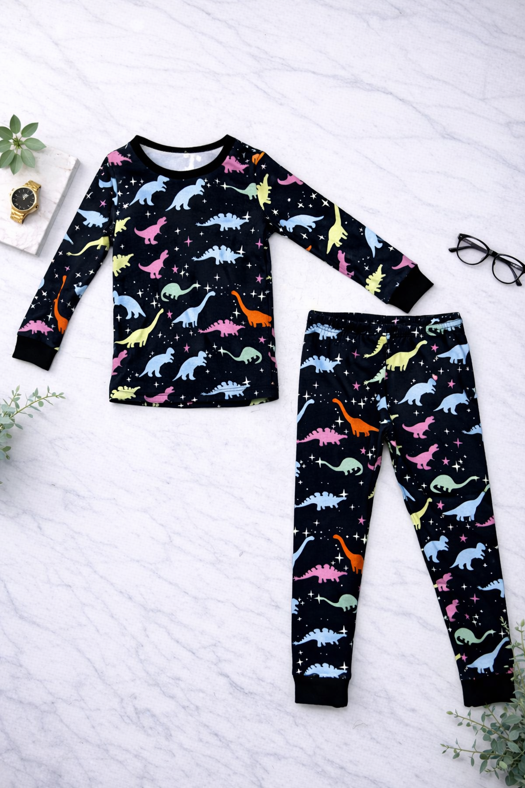 Dinosaur Black Design Pyjamas (Copy)