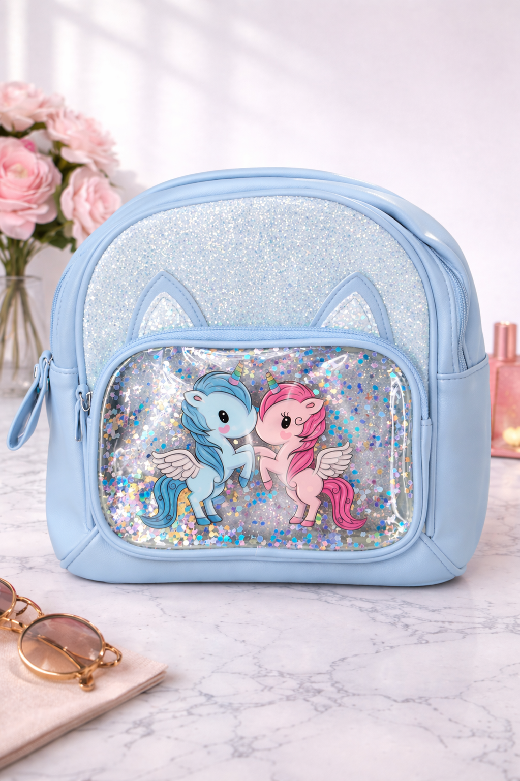 Girls  Stylish Twin Pony school bag