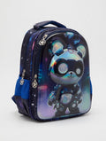 2Pcs School Bag - 3D Robot Bear design
