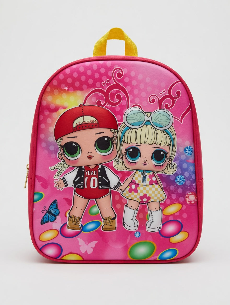 School Bag - Cute Girls Design