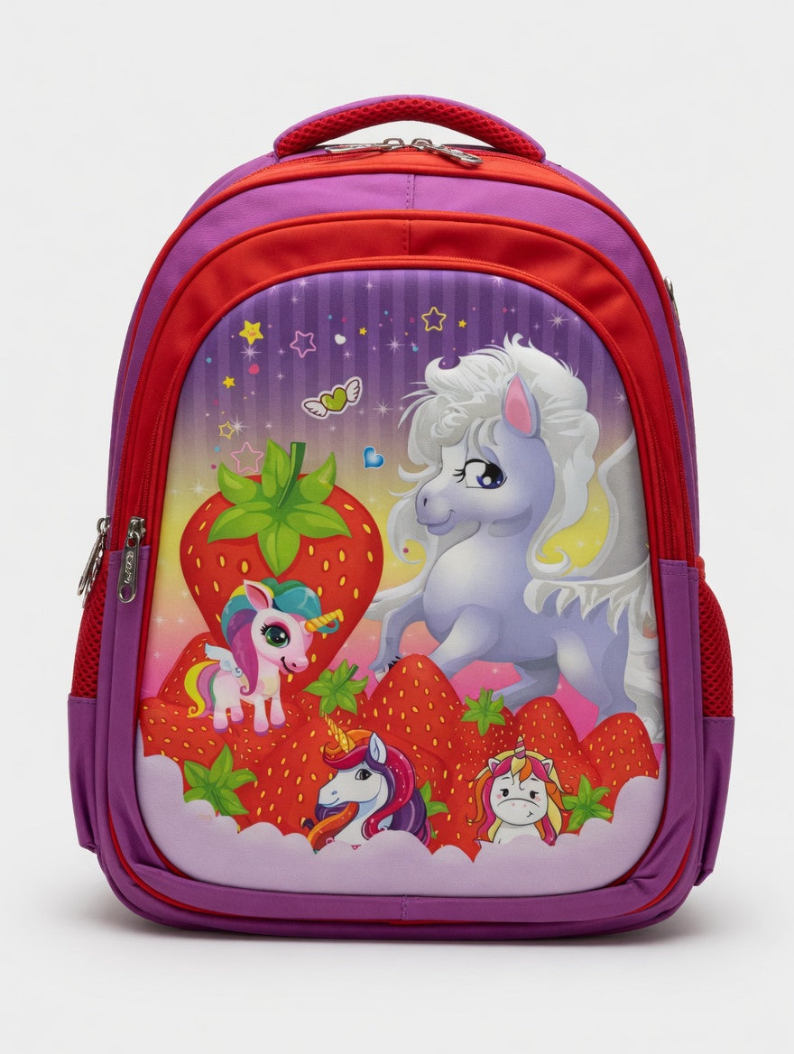 School Bag - Princess with Pony design