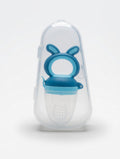 1pc Baby Light Blue Silicone Fruit & Vegetable Shaped Teether