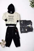 New Born - 3Pcs Set with Classic Casual Design