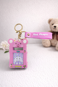 Kids  Calculator Key Holder - Pink Sanrio design