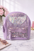 Girl's Backpack - Purple with Fish Tail design