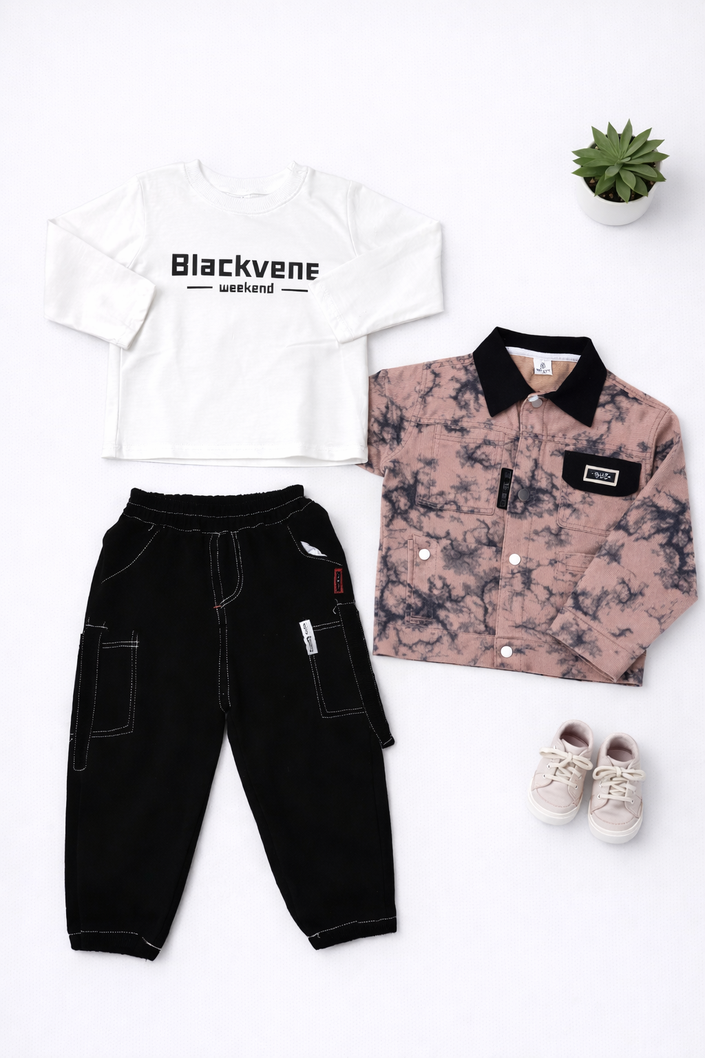 New Born - 3Pcs Set with Classic Casual Design