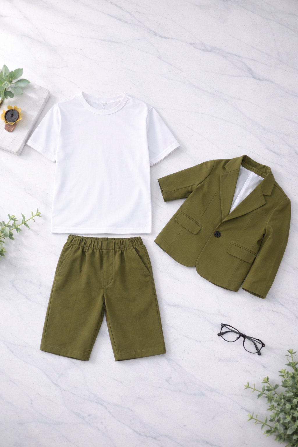 New Born - 3Pcs Set with Classic Casual Design