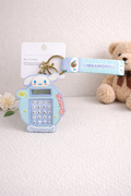 Kids  Calculator Key Holder - Blue Sanrio design