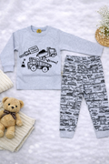 Kids 2pcs Pyjamas- light blue