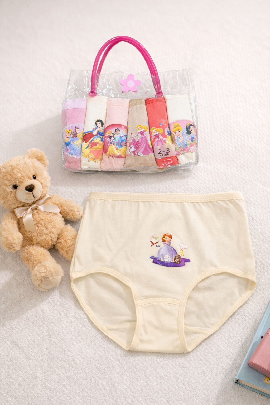 Kids Underwear set - 6pcs set (Princess set)