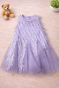 Girls 1 Piece Straight Outfit (Purple)