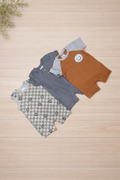 3Pcs Set - Boys Casual jumper shorts