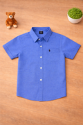 Boys Blue Short Sleeve - Polo Design