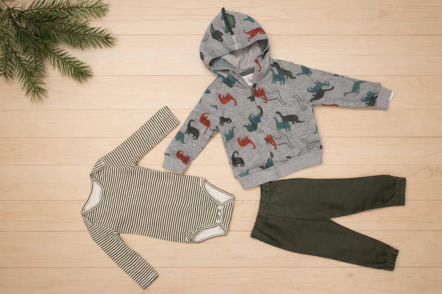 New Born - 3Pcs Set with Classic Casual Design