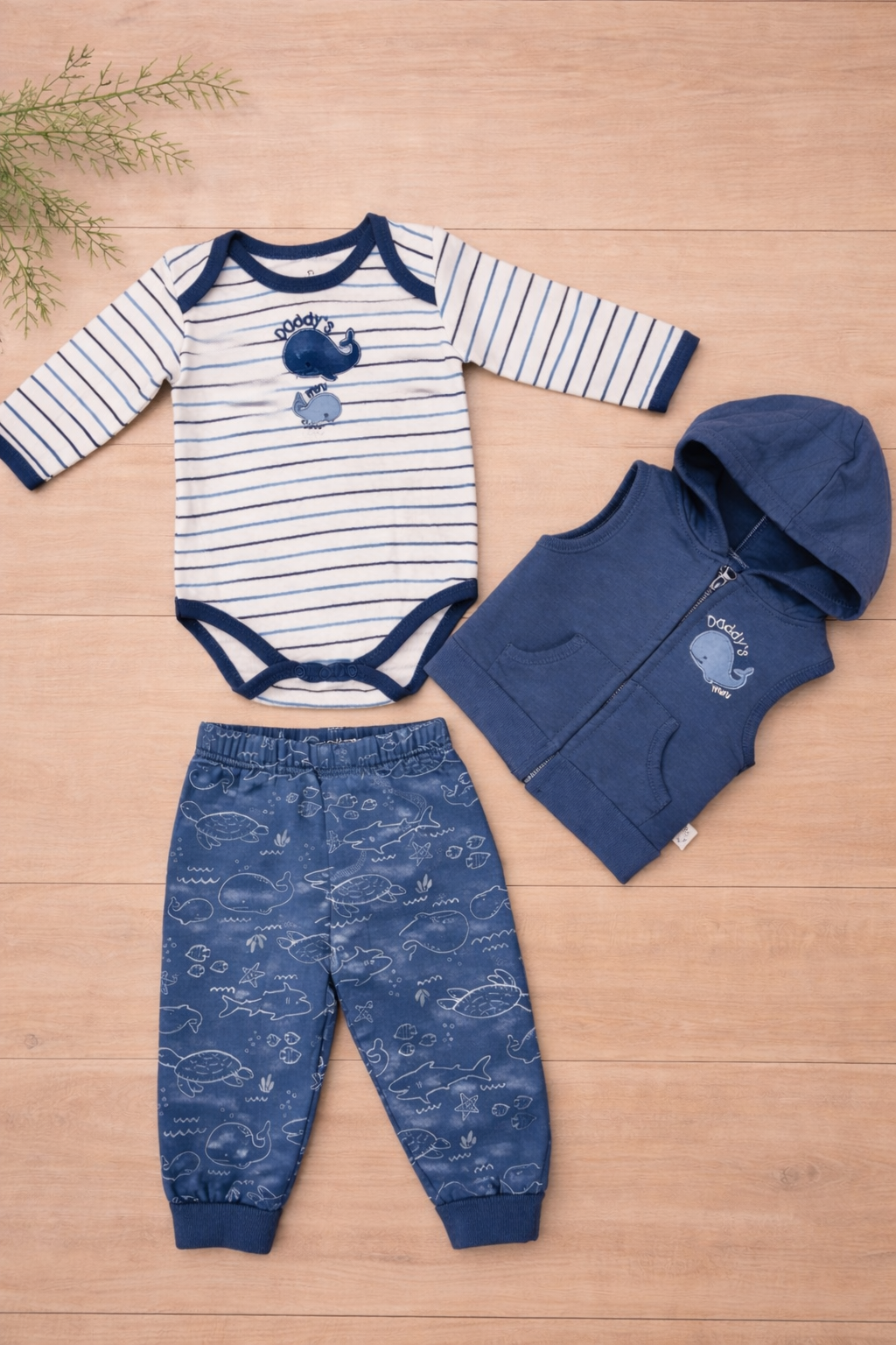 New Born - 3Pcs Set with Classic Casual Design