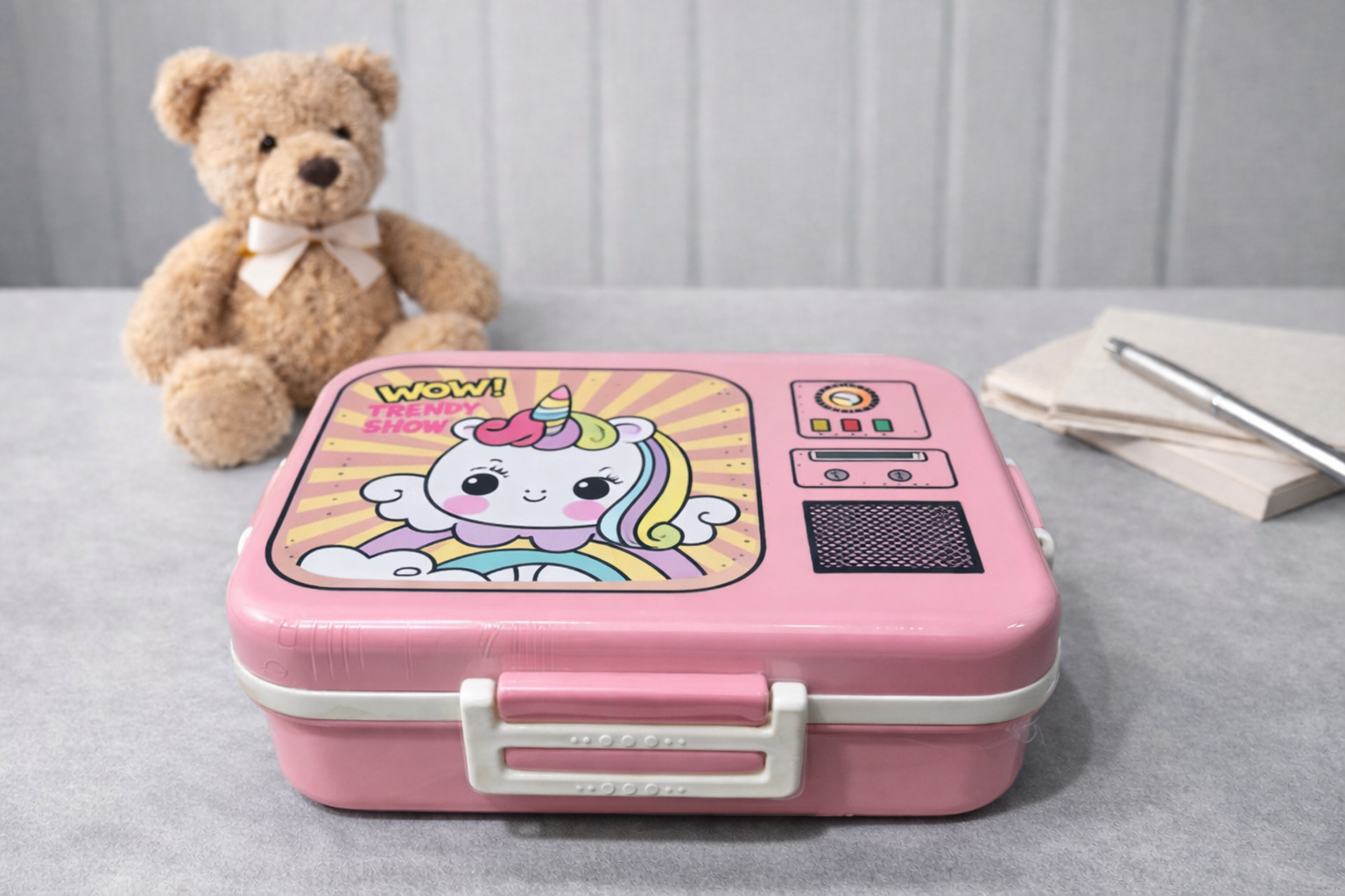 Kids 1pc Lunch box - Trendy Show Theme
