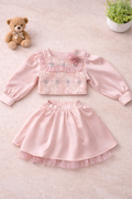 Girls 2 Piece Lacey Outfit