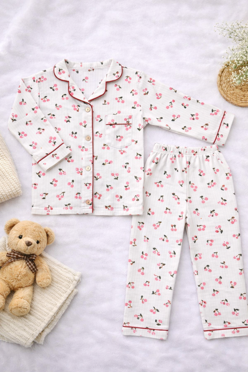 Kids 2pcs Pyjamas - Floral set
