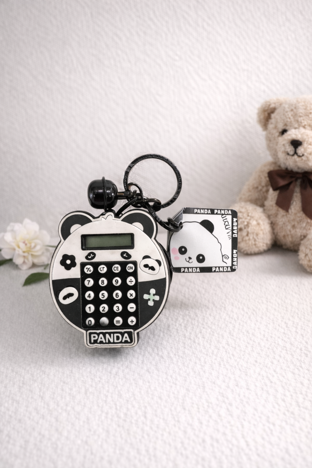Kids "Calculator"  Key Holder - Bear design