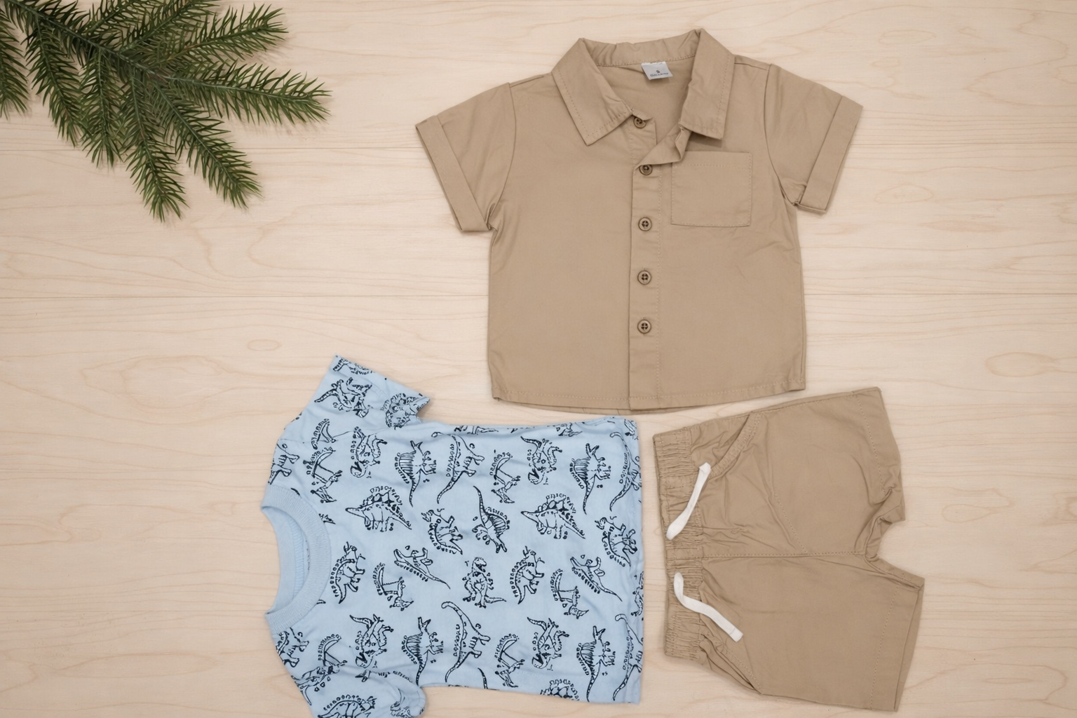 New Born - 3Pcs Set with Classic Casual Design