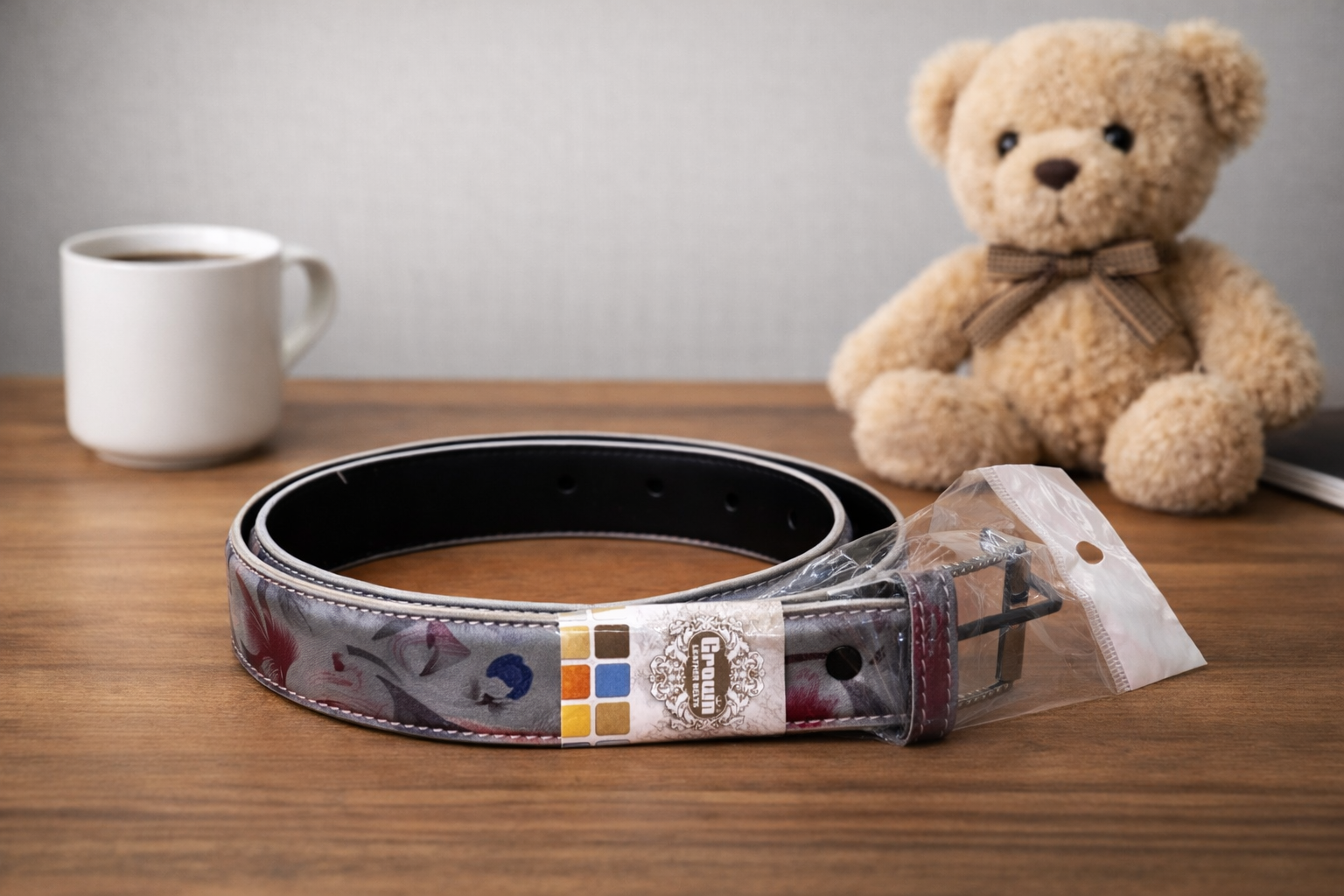 Kids Flower Design Belt Buckle