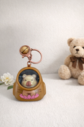 Kids  Key Holder - Brown Bear design