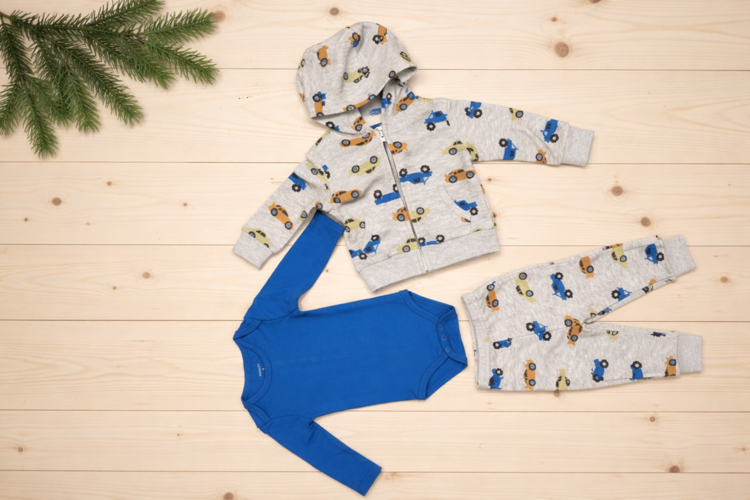 New Born - 3Pcs Set with Classic Casual Design