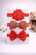 Girls - 3pcs Mesh Butterfly Ribbon Hair Clips