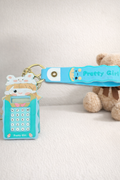 Kids  Calculator Key Holder - "Pretty Girl" design
