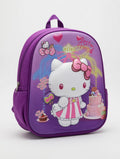 School Bag - Smiley Kitty design