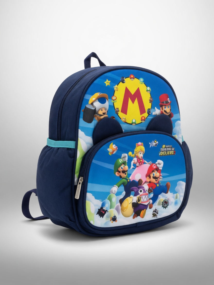School Bag - (Mario Family Design)