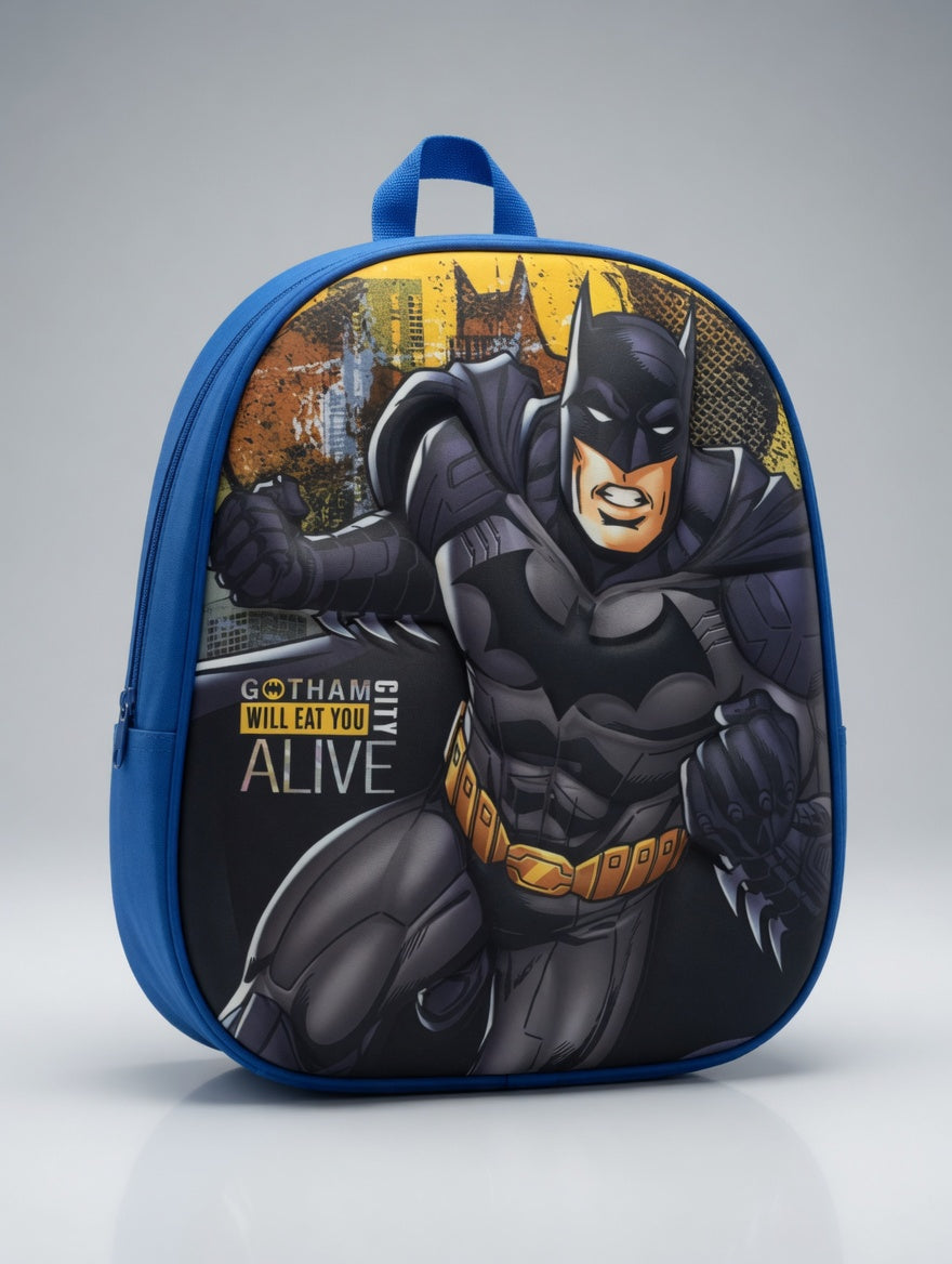 School Bag - (BatMan Design)