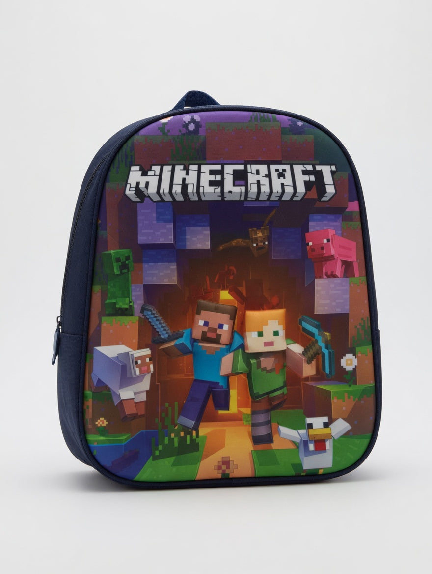 School Bag - Minecraft design
