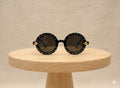 Kids Fashionable  Children's Round Glasses - Unisex (Black)