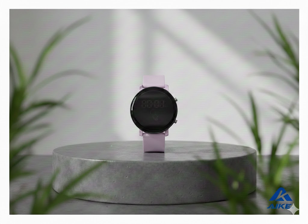 Kids Smart Watch (Light Purple Strap)