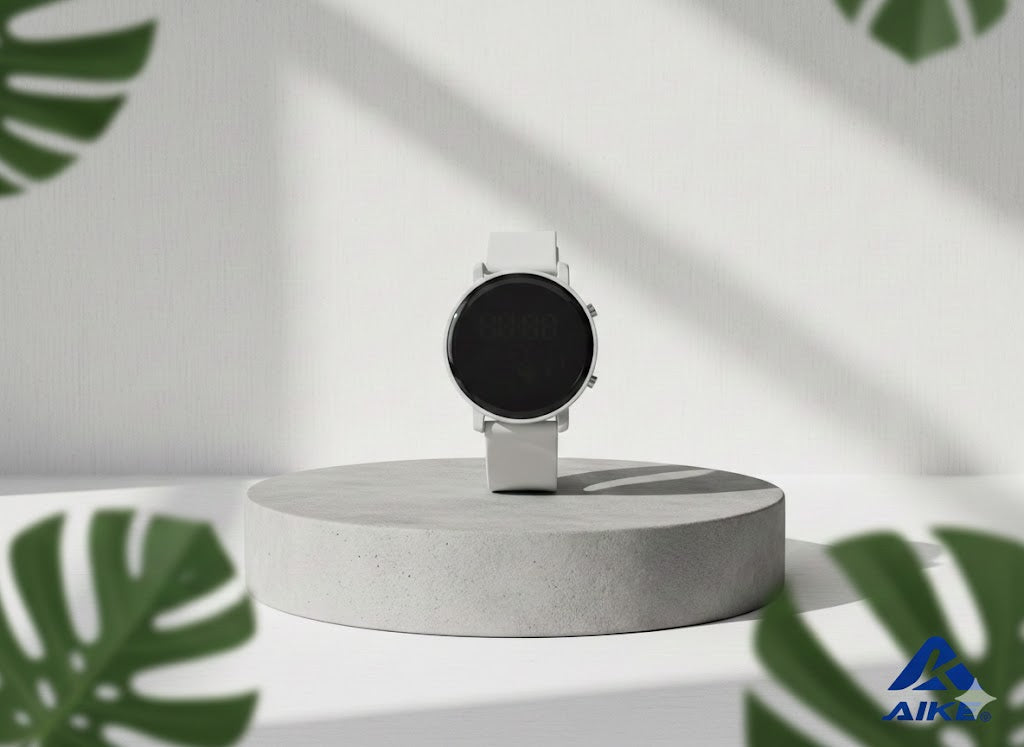 Kids Smart Watch (Smoke White Strap)