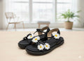 Girls comfortable Outdoor Sandals - (Sunflower design)