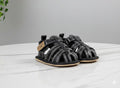 New Born -  Boys Sandals  (Black)