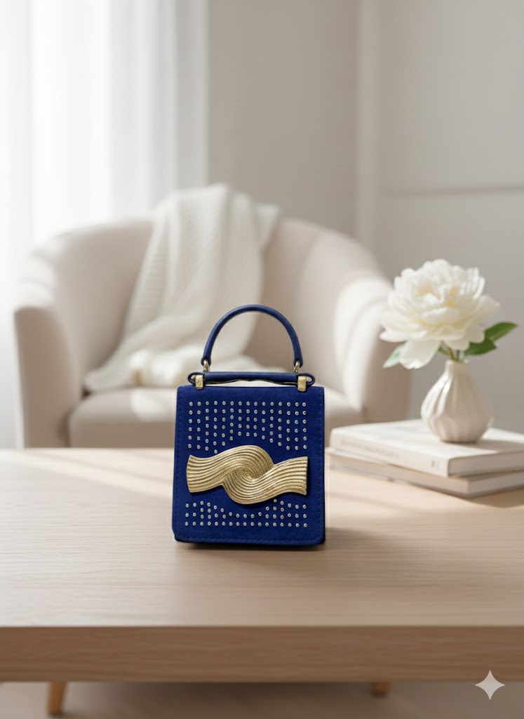 Girls Cute Cross Body bag - (Blue)