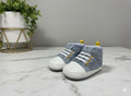 Boys pre-walker Demin design - (Denim Blue)