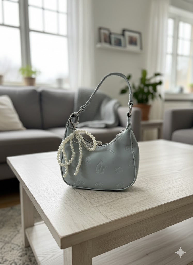 Girls Mini Classic Sling bag with beading design